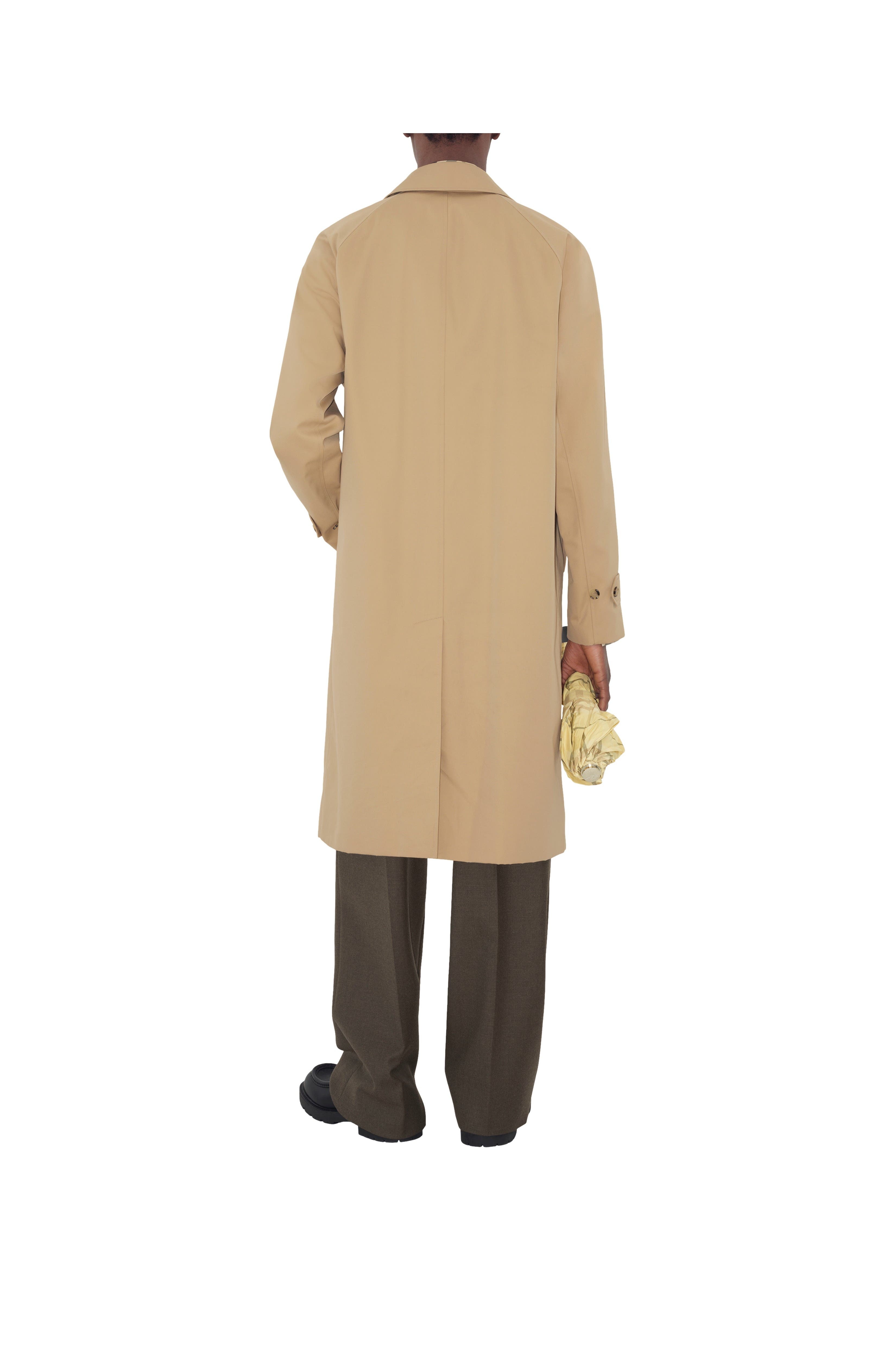 burberry Long Camden Heritage Car Coat in Honey at Nordstrom - 4