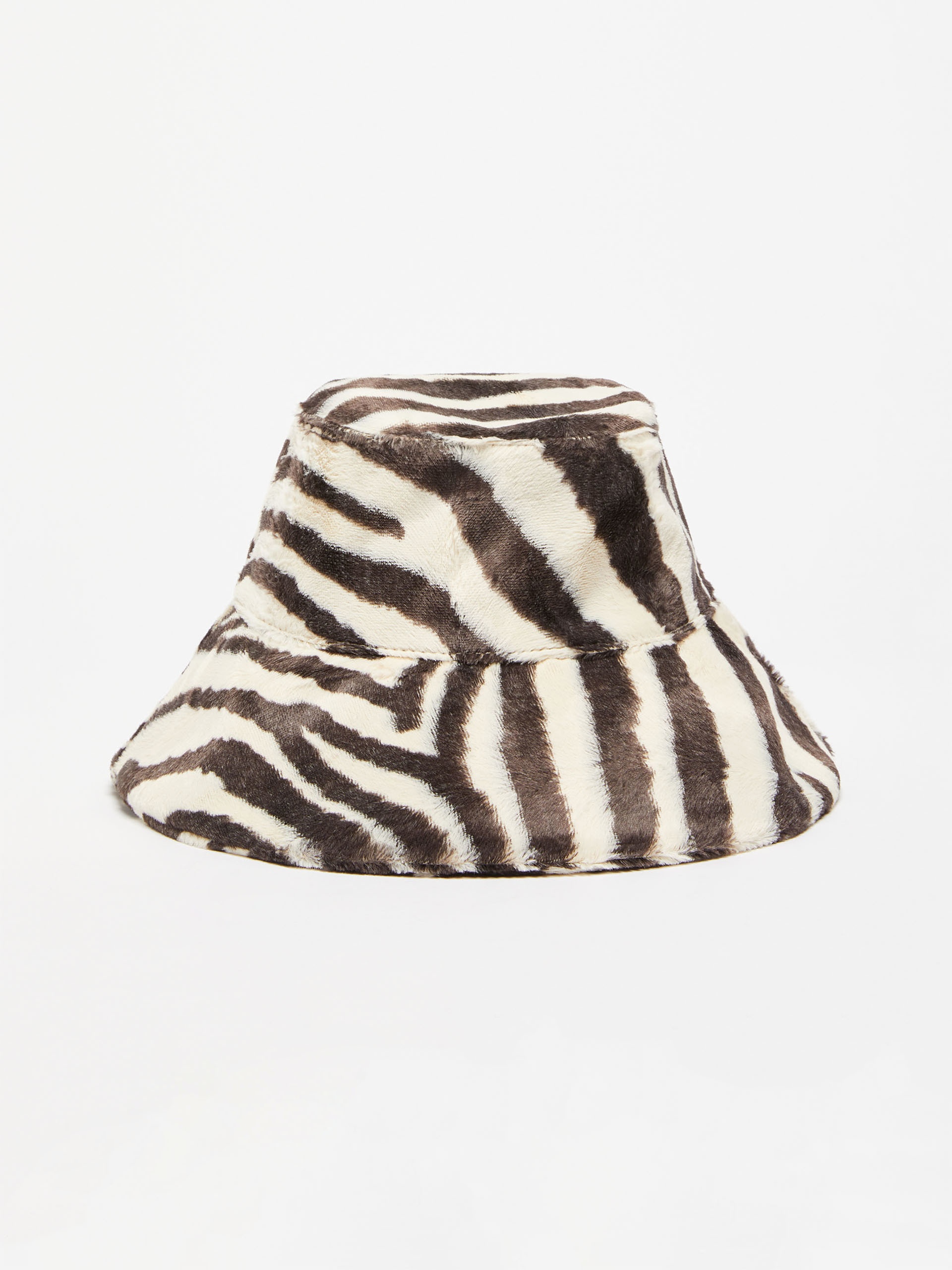 STREET Pony hair-look fabric hat - 1