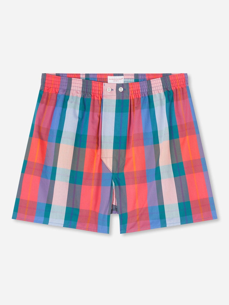 Men's Classic Fit Boxers Barker 33 Cotton Multi - 1