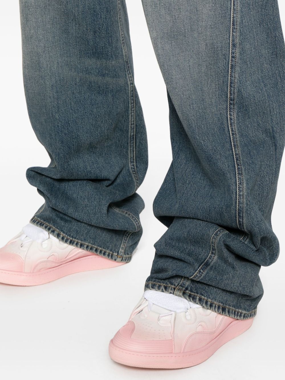 mid-rise straight-leg jeans - 5