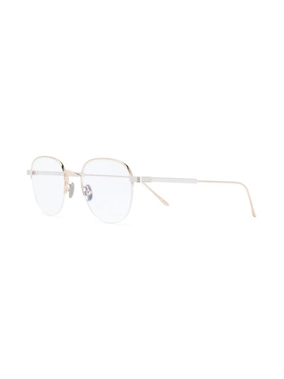 Cartier oval frame glasses outlook