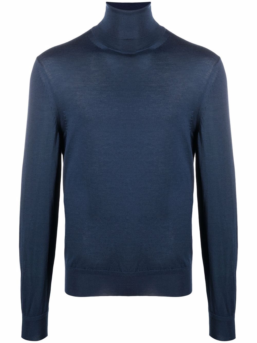 funnel neck cashmere blend jumper - 1