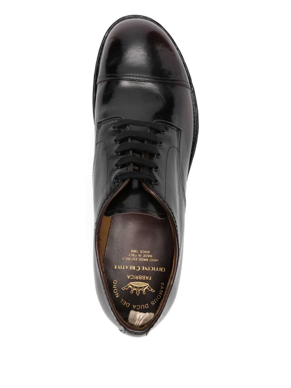 leather derby shoes - 4