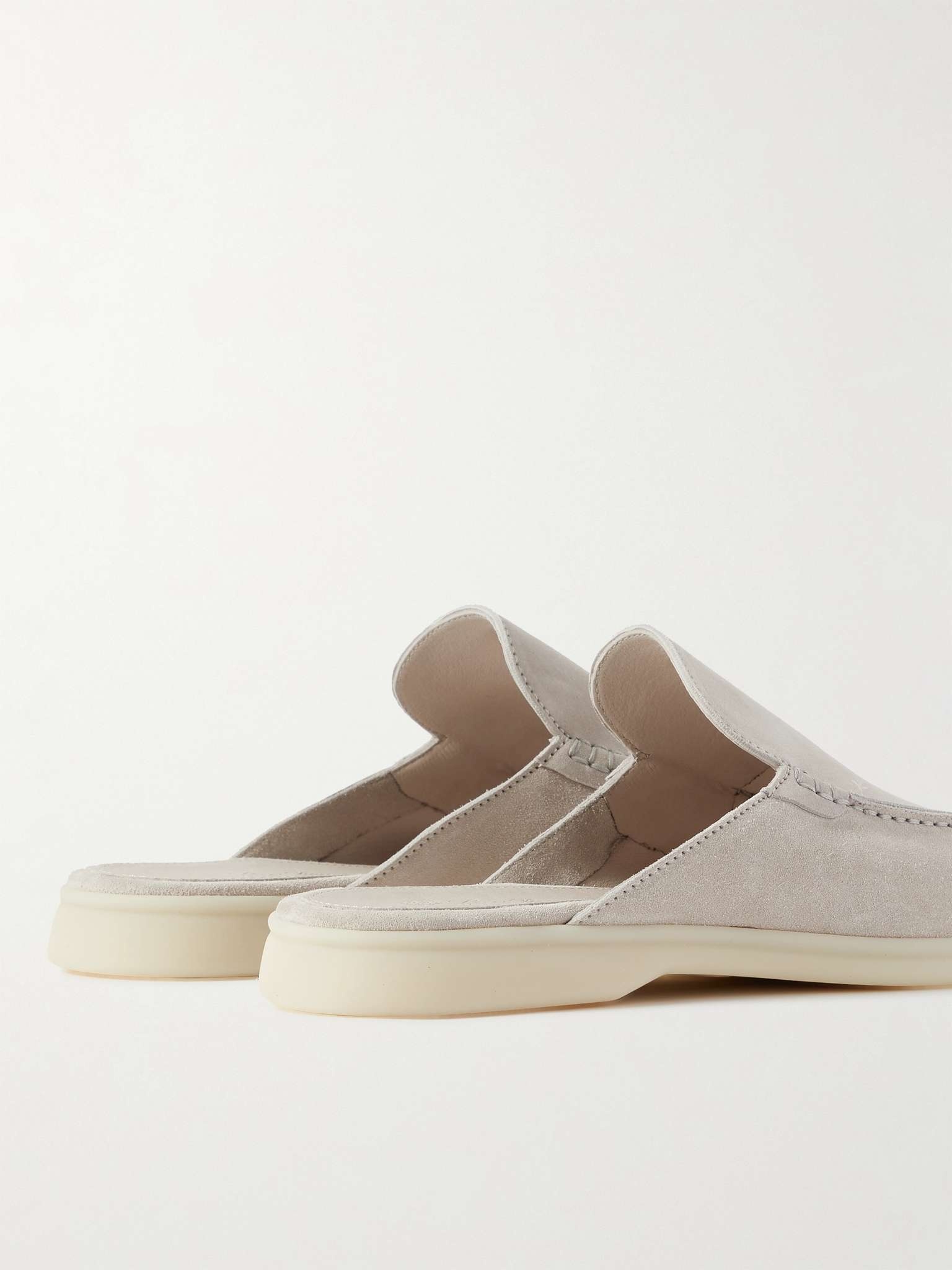 Babouche Walk Suede Backless Loafer - 5