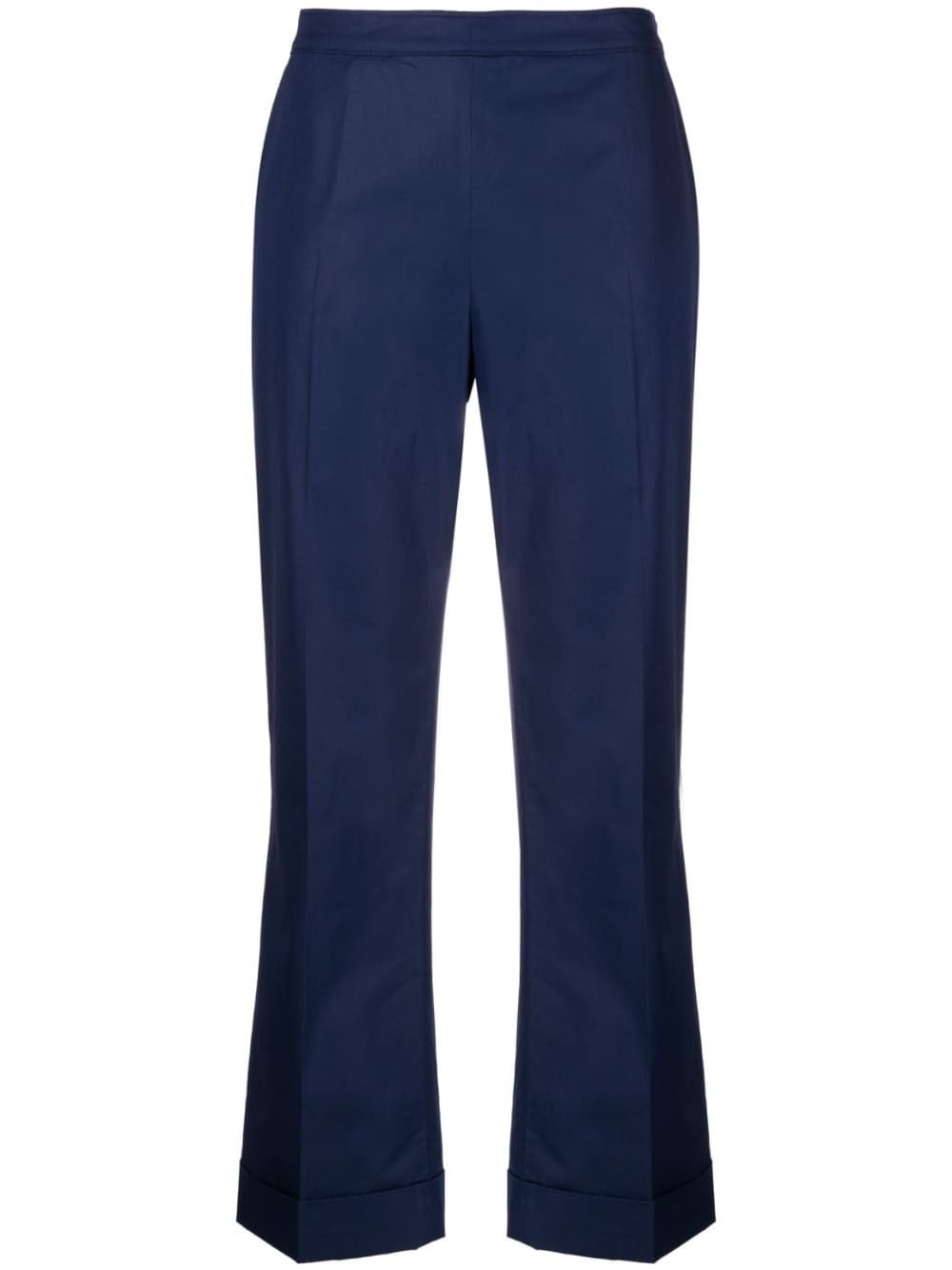 cropped flared trousers - 1