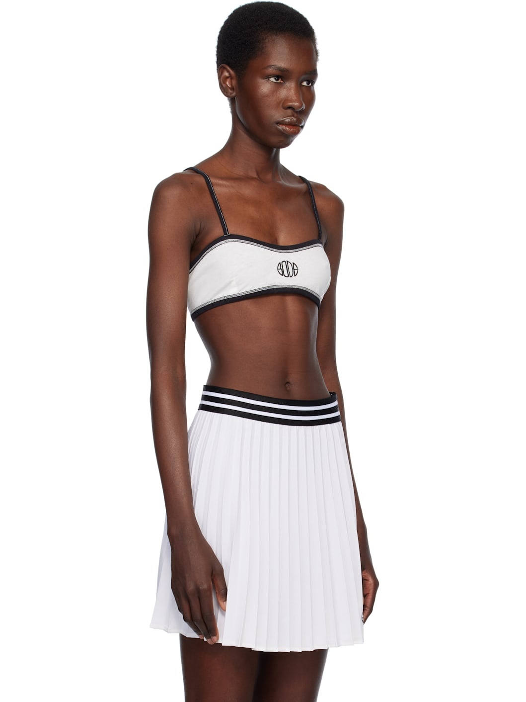 White Deco Bralette - 2