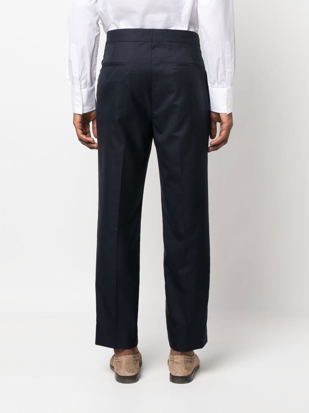 tailored straight-leg trousers - 3
