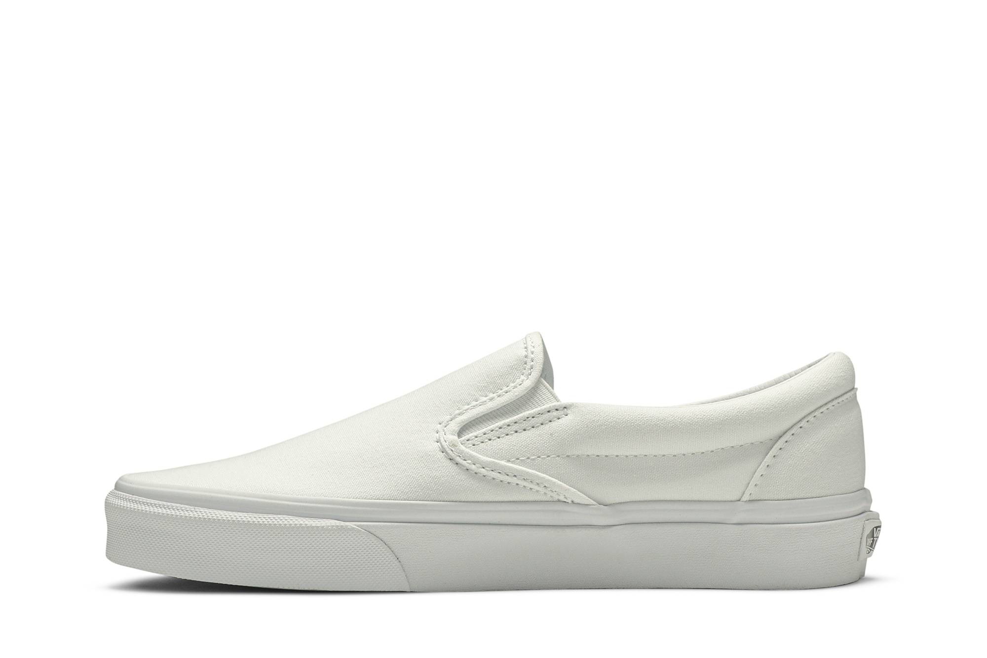 Classic Slip-On 'White Canvas' - 3