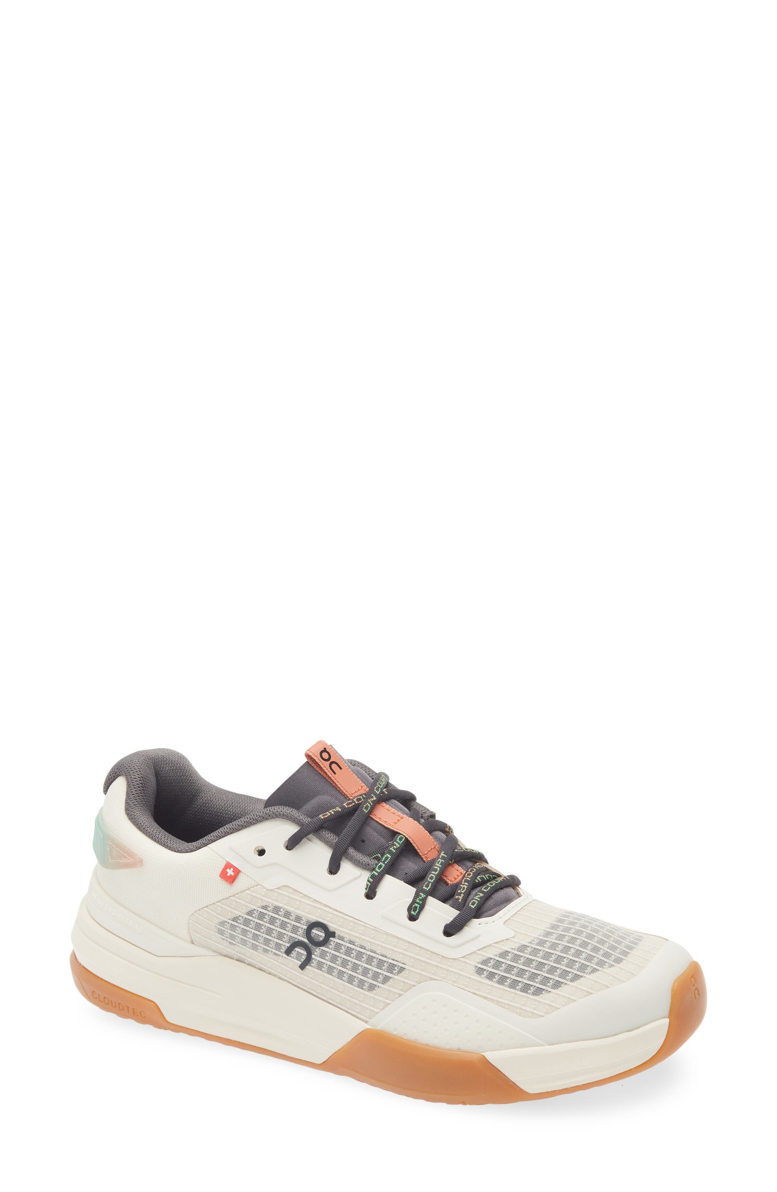 On THE ROGER Adv Z5 Tennis Shoe in Cream/Almond at Nordstrom - 1