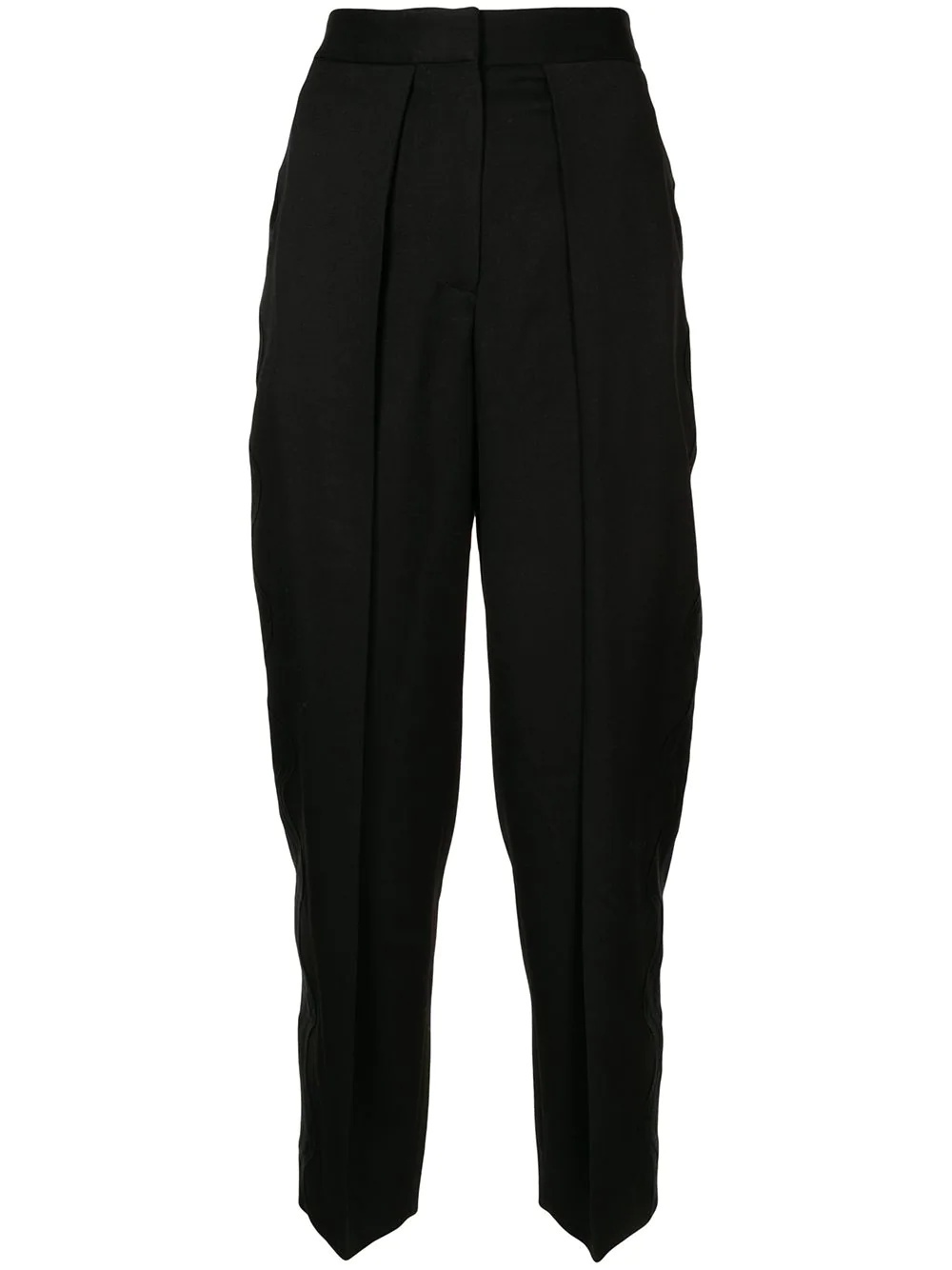 wide tapered trousers - 1