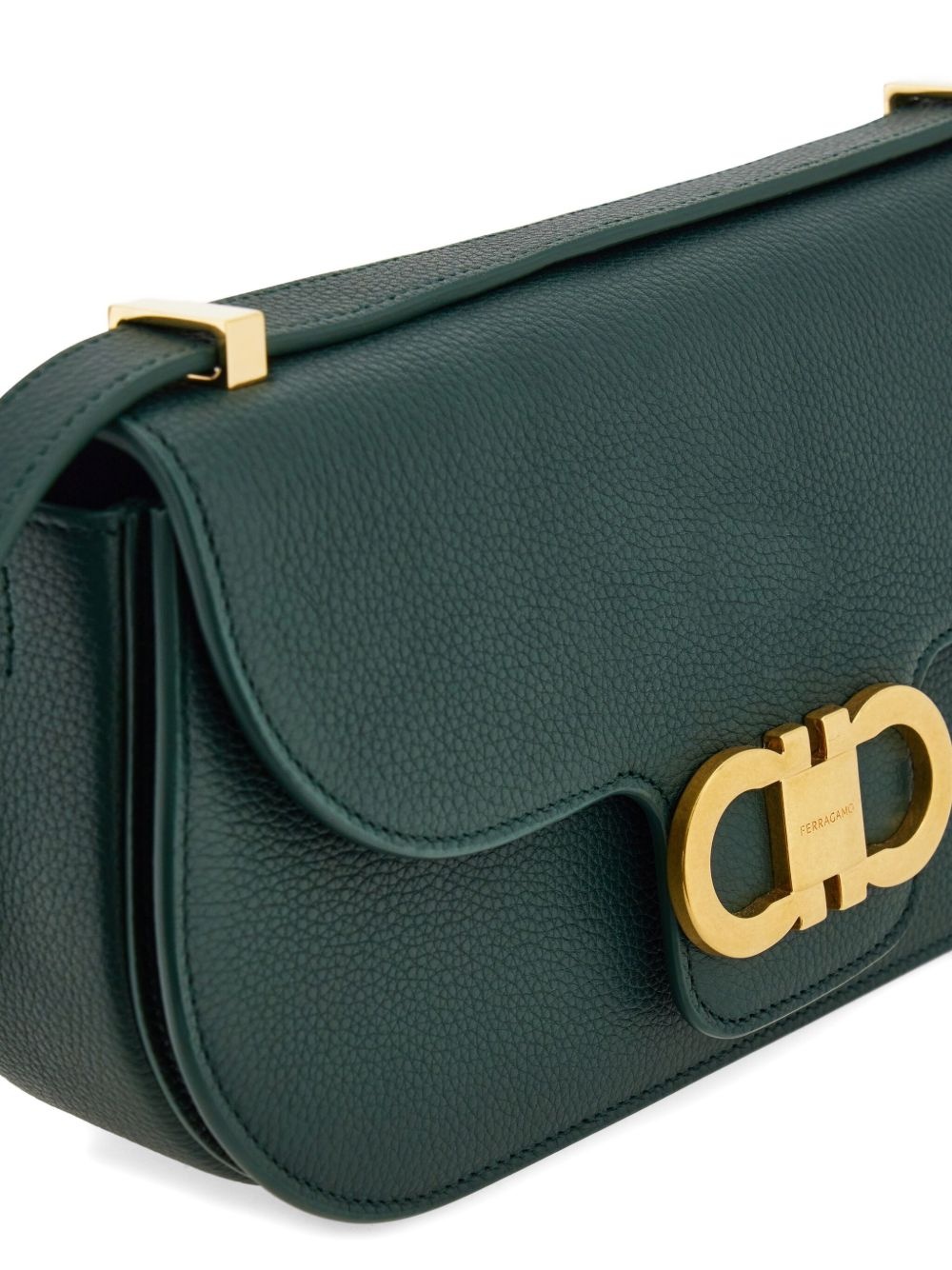 Double Gancini cross body bag - 5