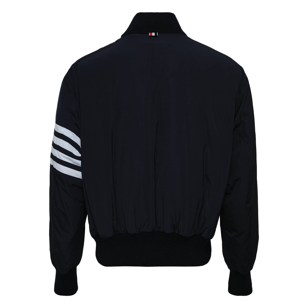 4Bar Down Fill Oversized Knit Blouson - 2