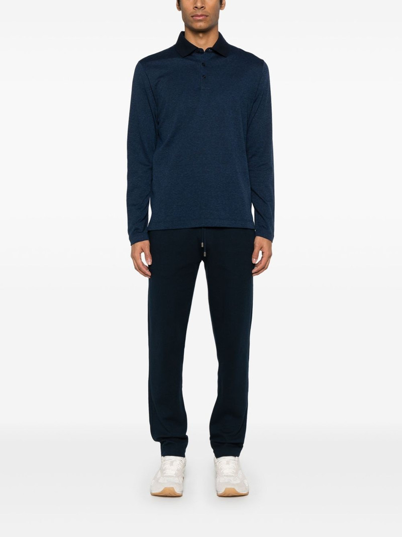 Canali cotton polo shirt outlook