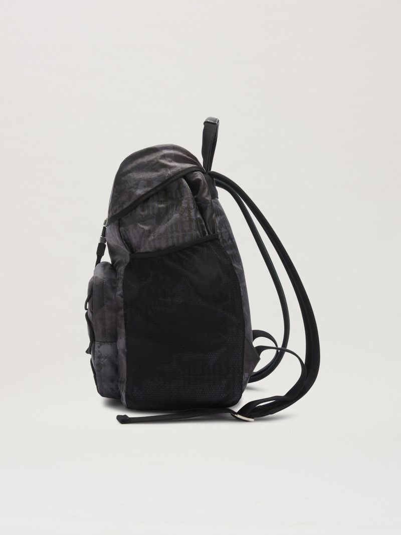 Camouflage Buckle Monogram Backpack 4