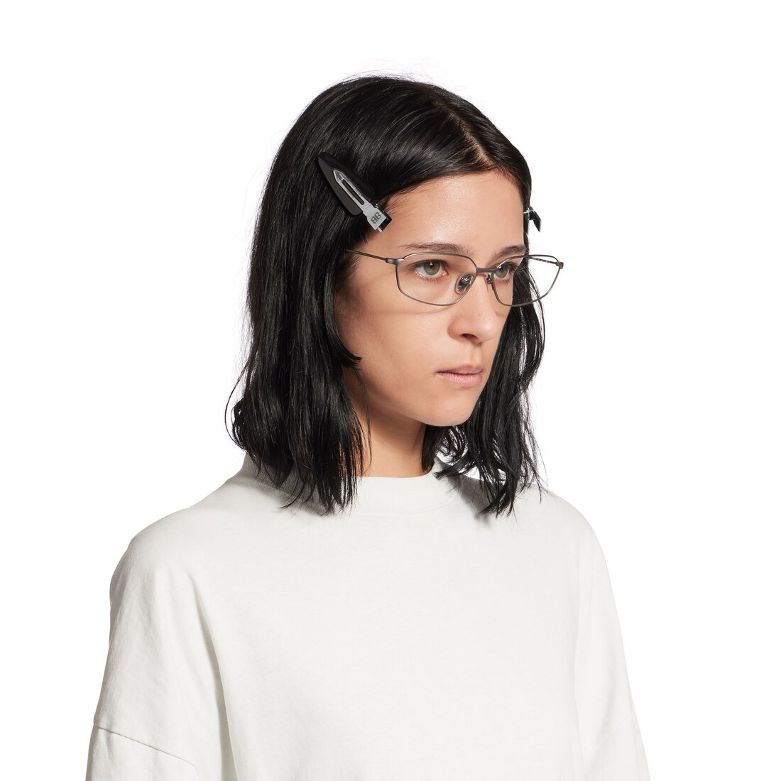 Women's Salon Bb Clip Set 2 in Silver/black - 6