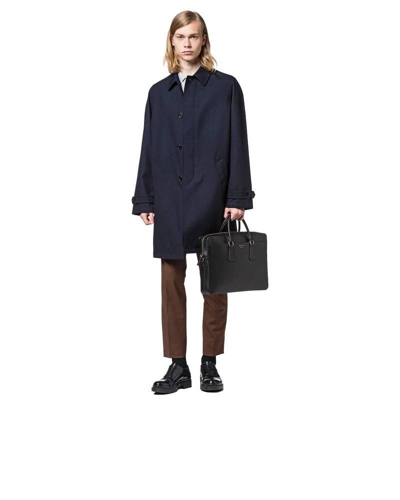 Prada Saffiano Leather Briefcase outlook
