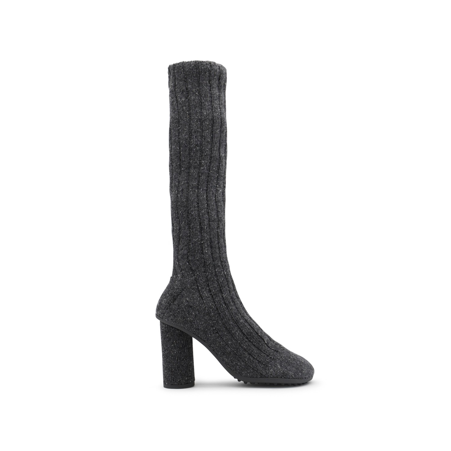 GREY WOOL ATOMIC BOOTS - 1