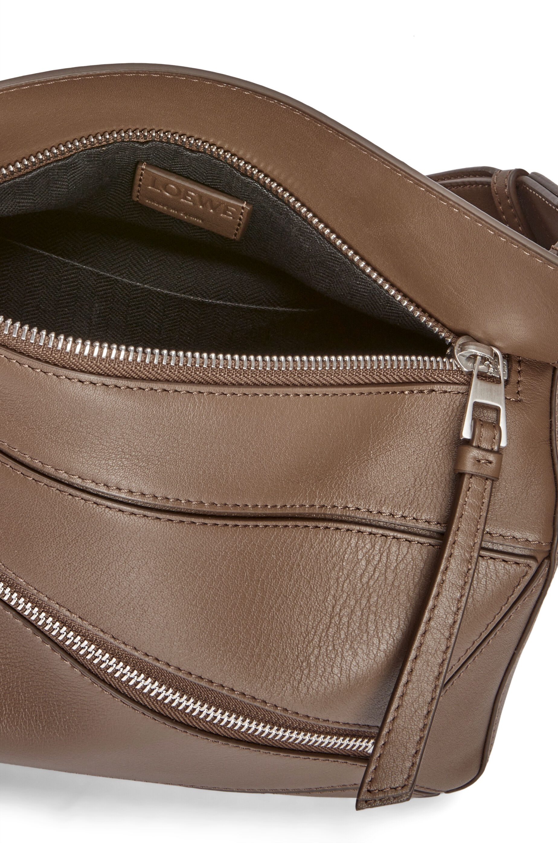 Small Puzzle bumbag in classic calfskin - 5