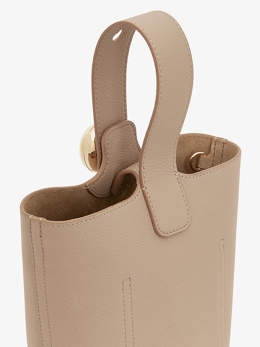 Pebble mini leather bucket bag - 2