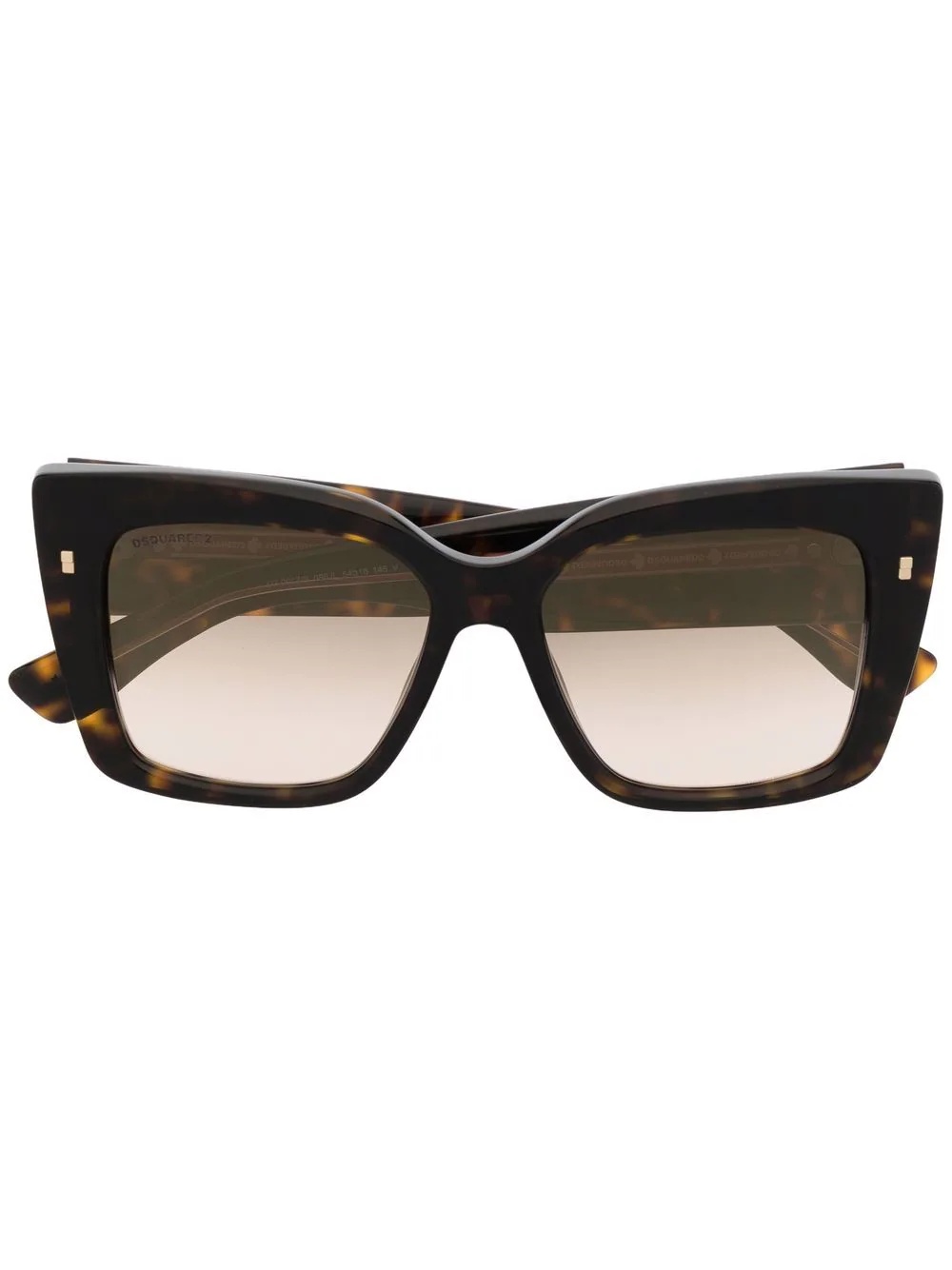 square-frame sunglasses - 1