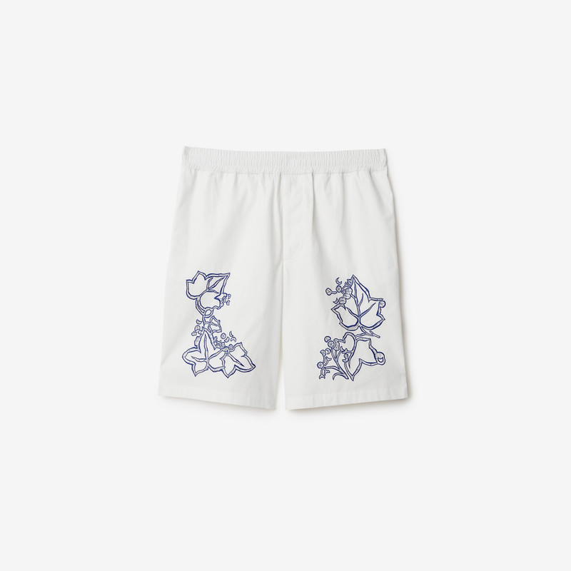 Ivy Cotton Blend Shorts 1