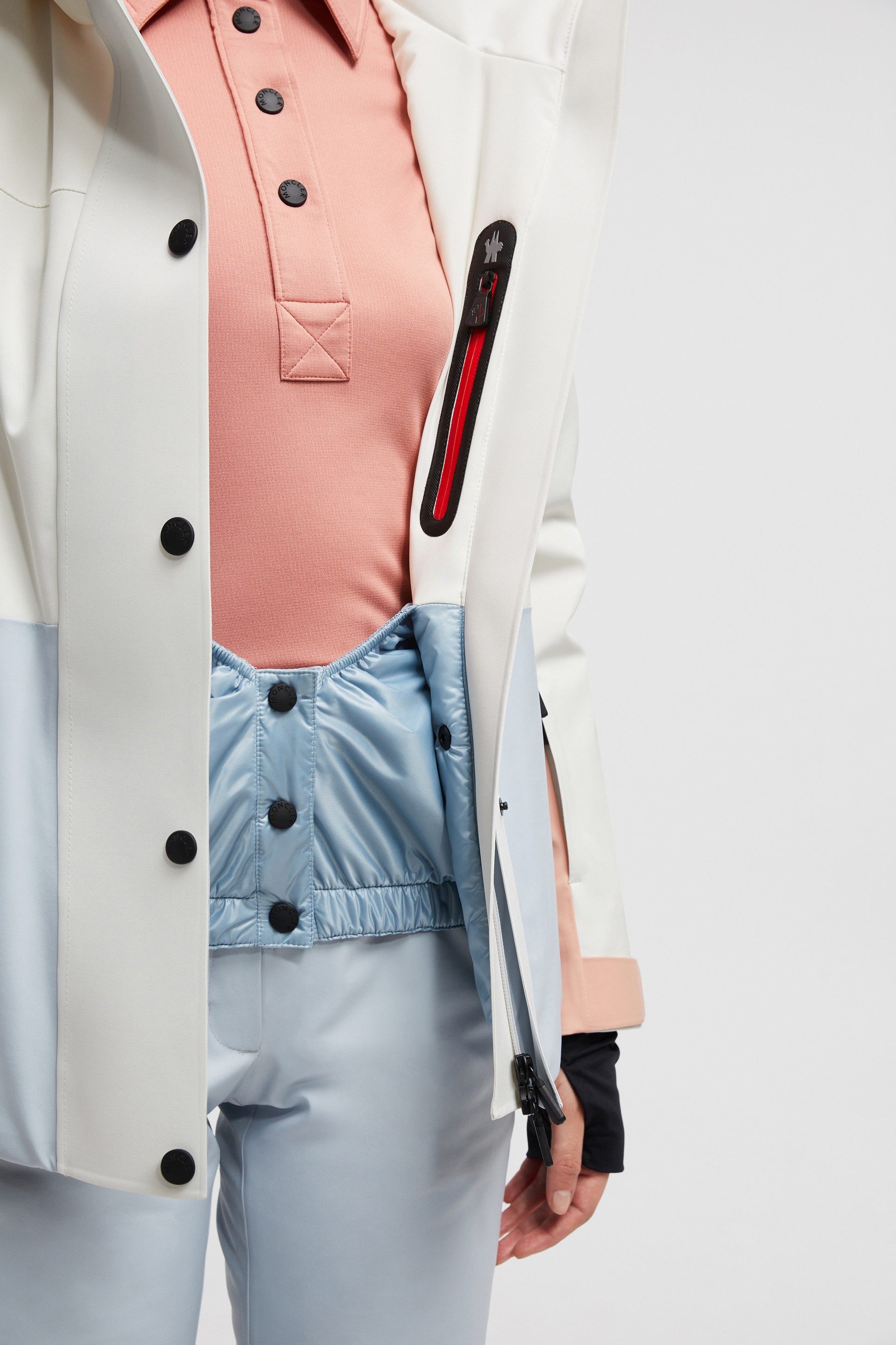 Moncler Grenoble Hainets Padded Ski Jacket | REVERSIBLE
