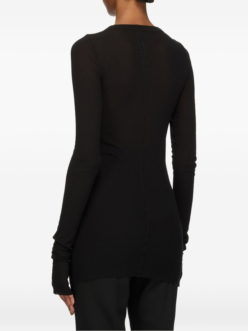 ribbed long-sleeve T-shirt 5