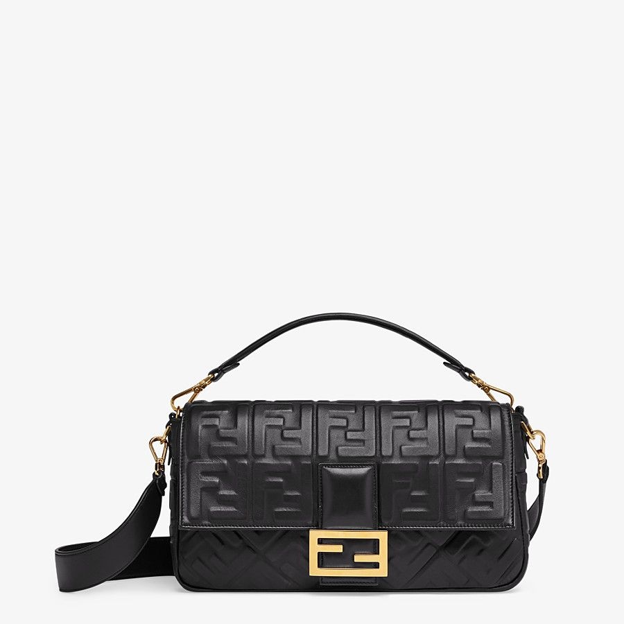 Black leather bag - 1