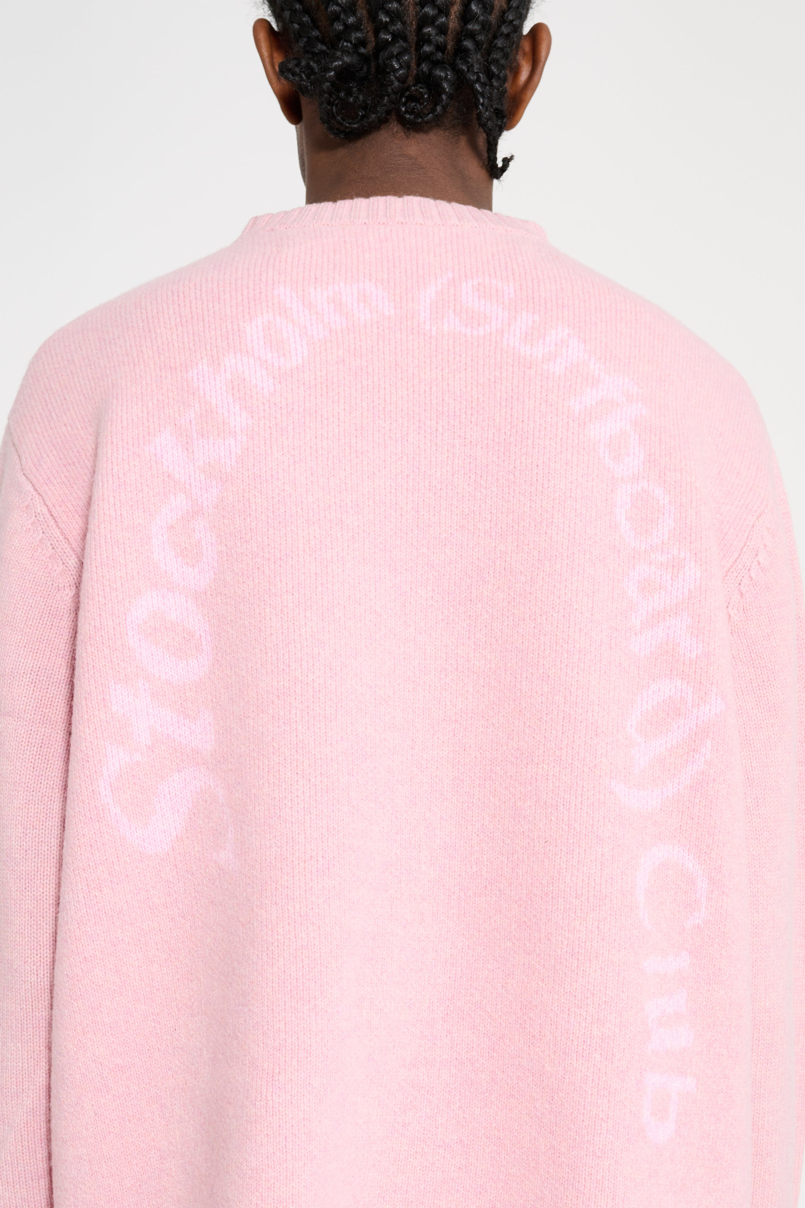 STOCKHOLM SURFBOARD CLUB KNIT SWEAT PINK - 6