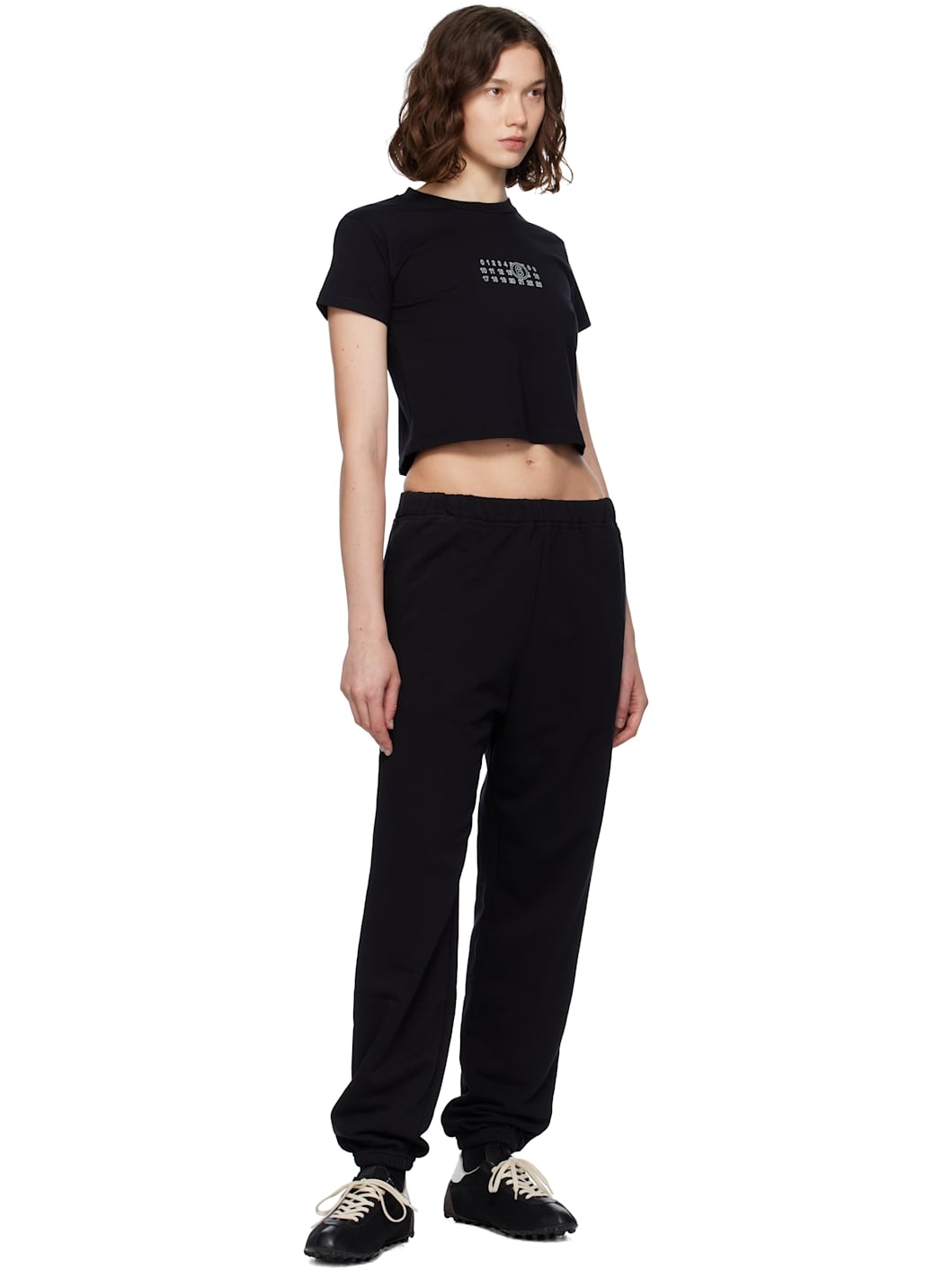 Black Logo Sweatpants - 4