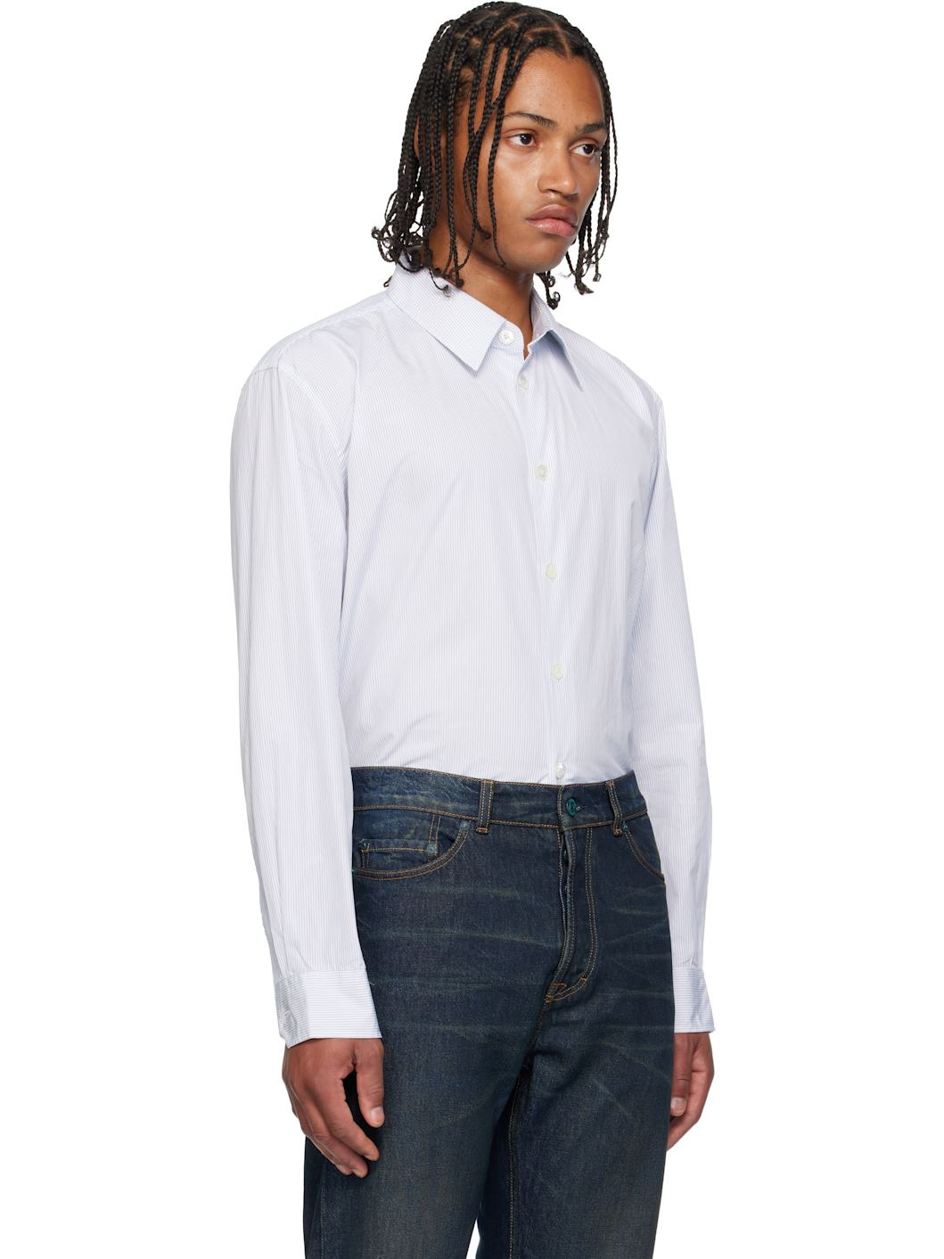 White & Blue Beyond Shirt - 2