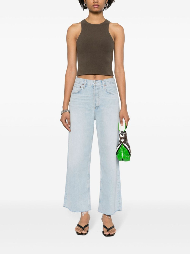 AGOLDE Ren whiskering-effect jeans outlook