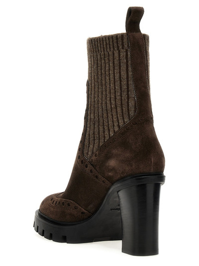 Santoni Ferric Boots, Ankle Boots Brown outlook
