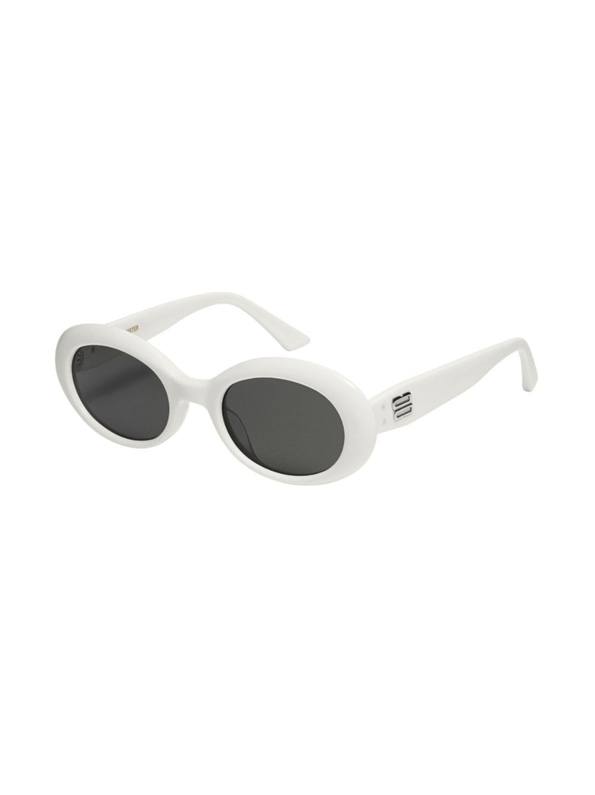 GENTLE MONSTER White La Mode Oval Sunglasses | brownsfashion