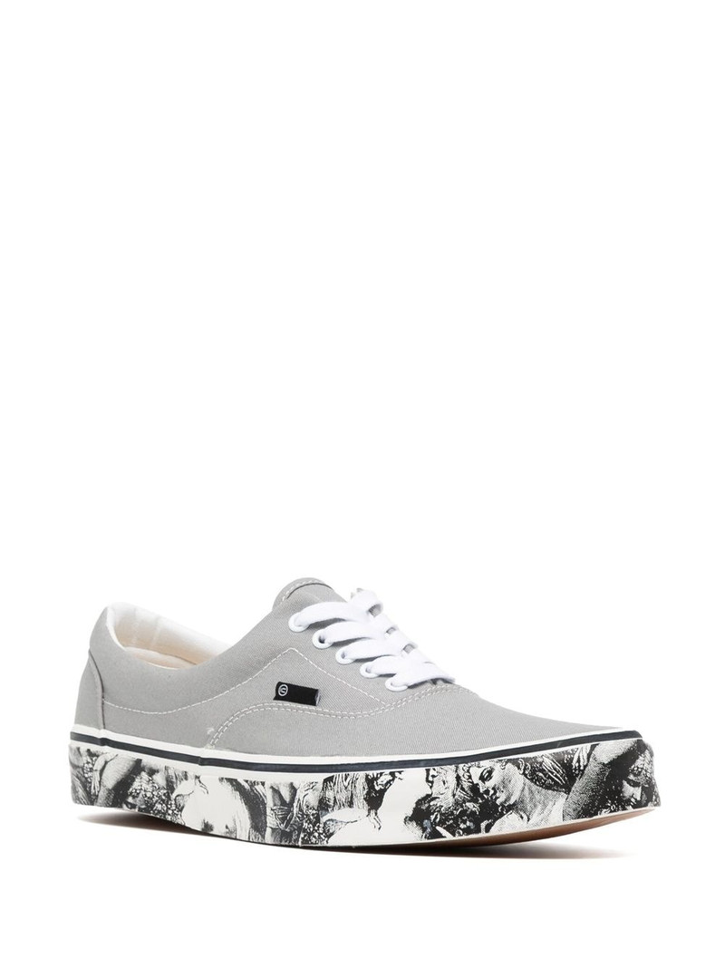UNDERCOVER lace-up low-top sneakers outlook