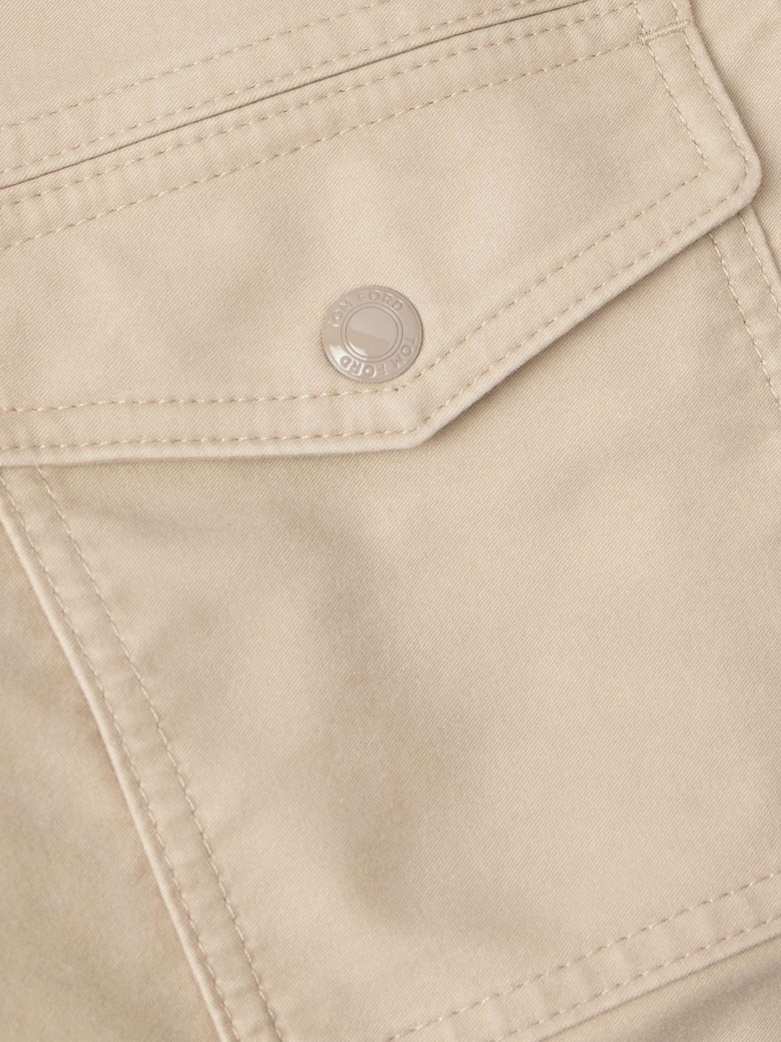 Slim-Fit Cotton-Twill Jacket - 5