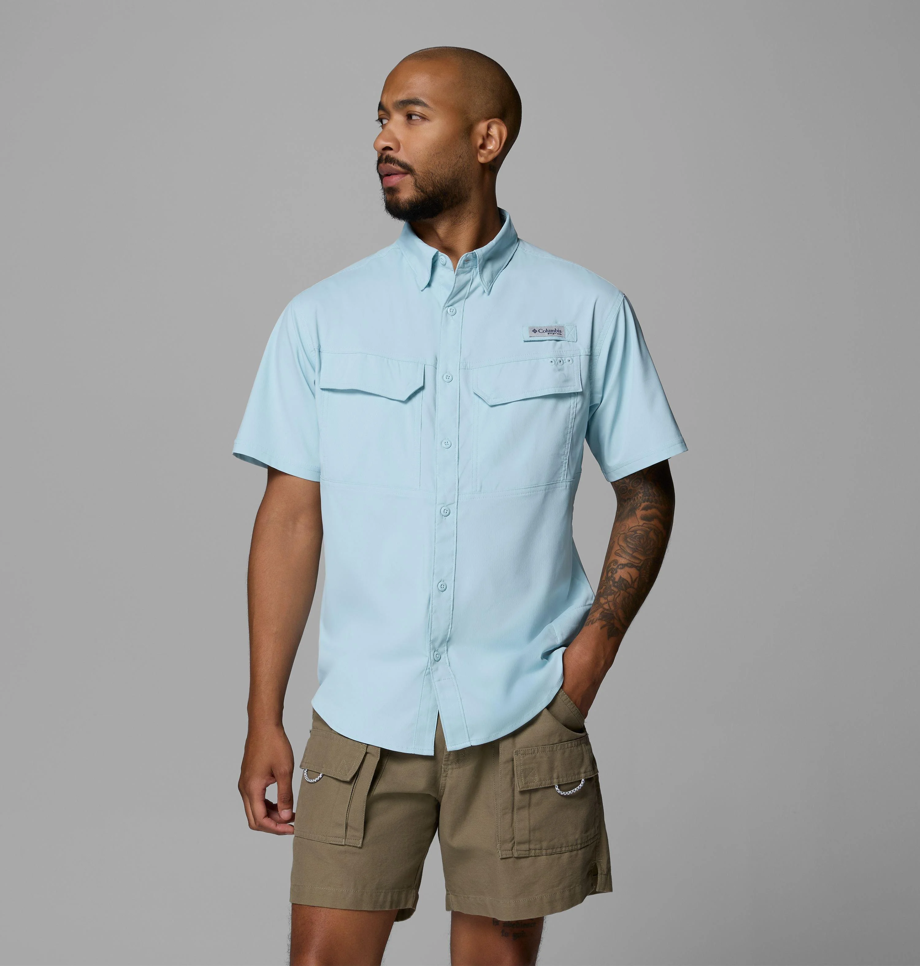 Men's PFG Skiff Guide II Short Sleeve Shirt - 1