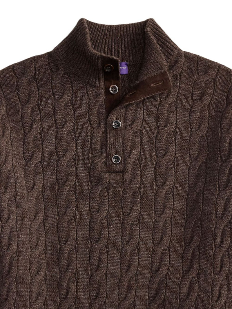 Ralph Lauren cable-knit sweater outlook