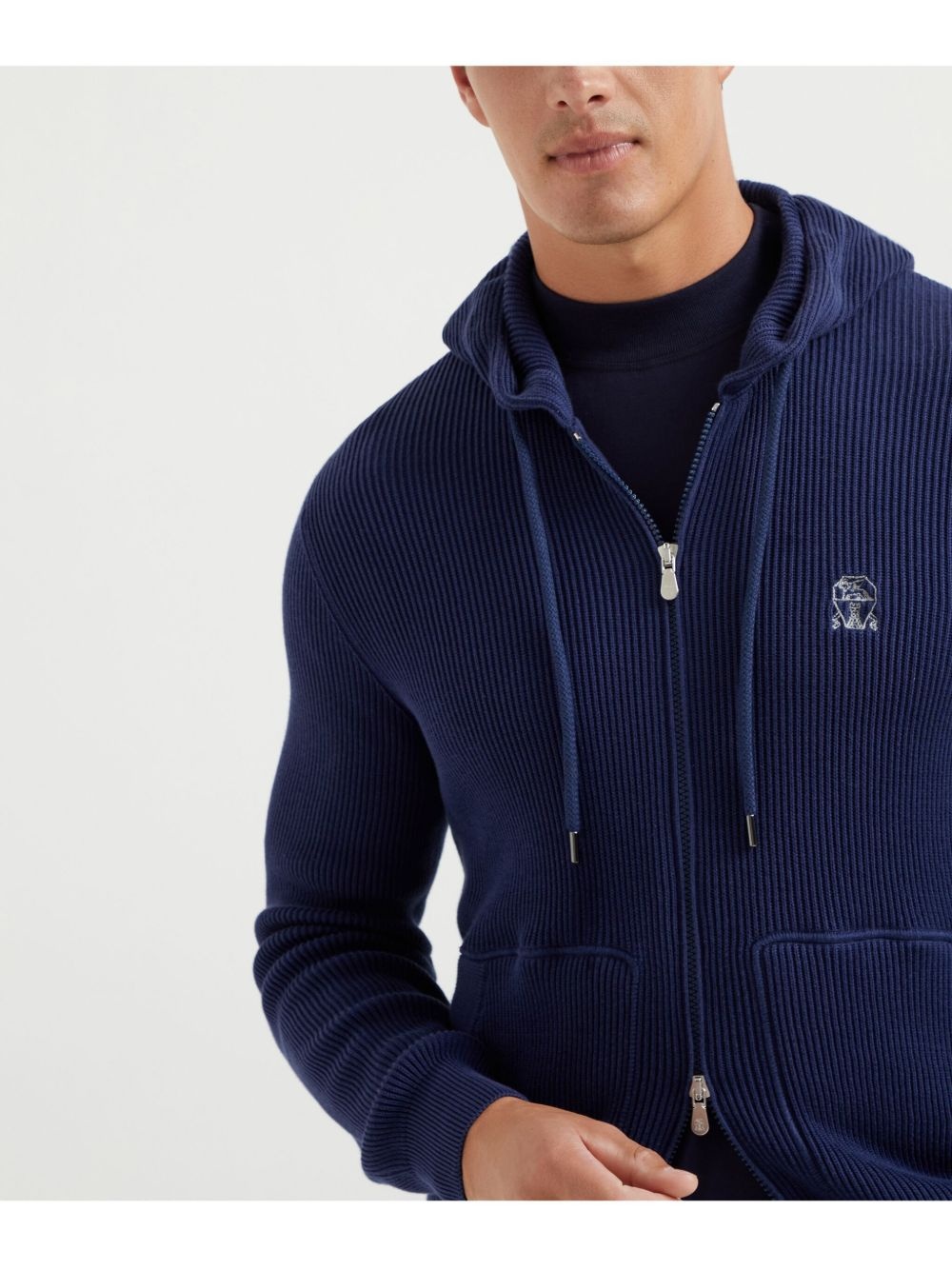 knitted hoodie - 5