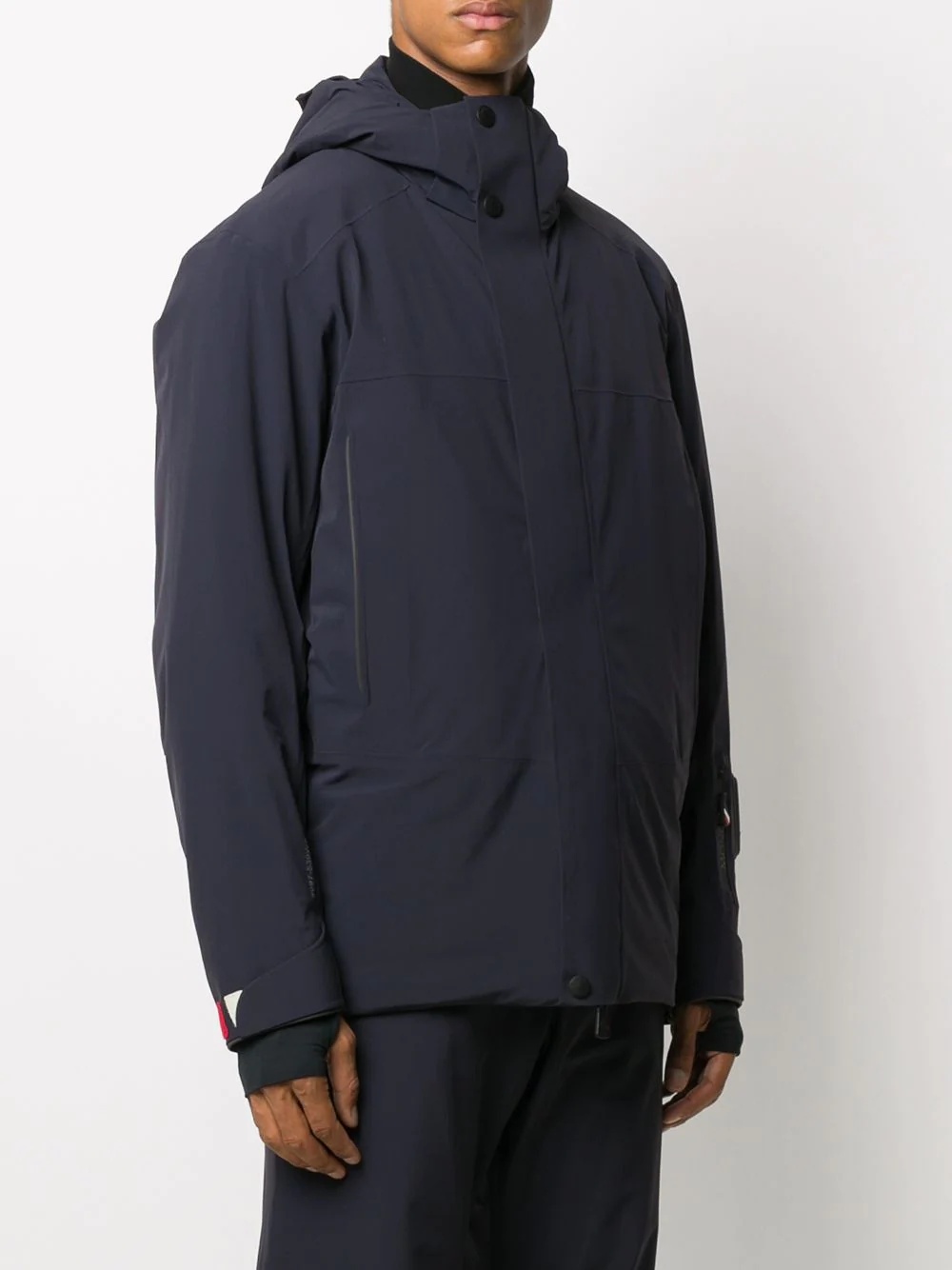 hooded down jacket - 3