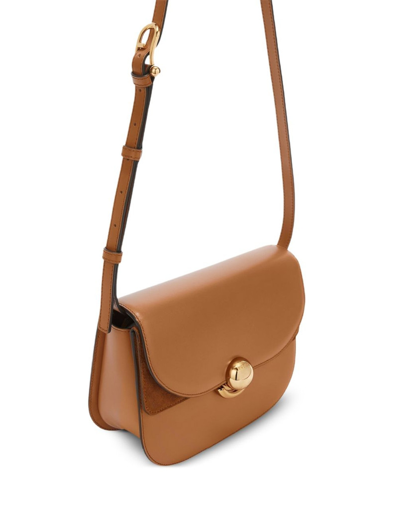flap sfera leather cross body bag 6