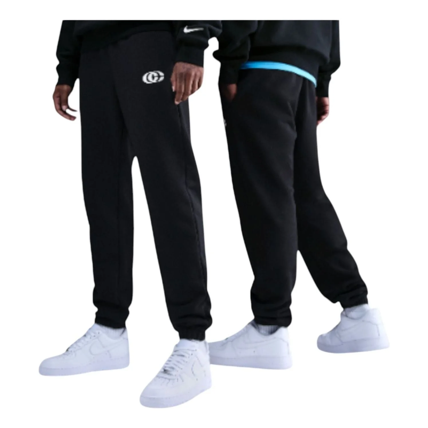 Nike x Caitlin Clark Fleece Cuffed Pants 'Black' IQ5575-010 - 1