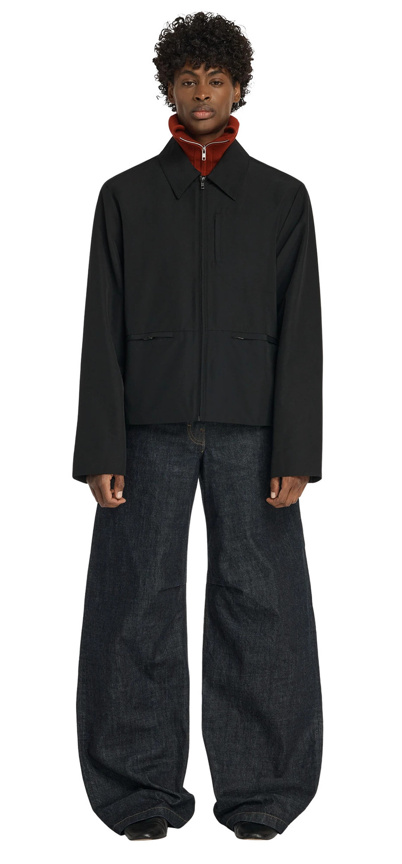 entire studios WIGHT JACKET BLACK outlook