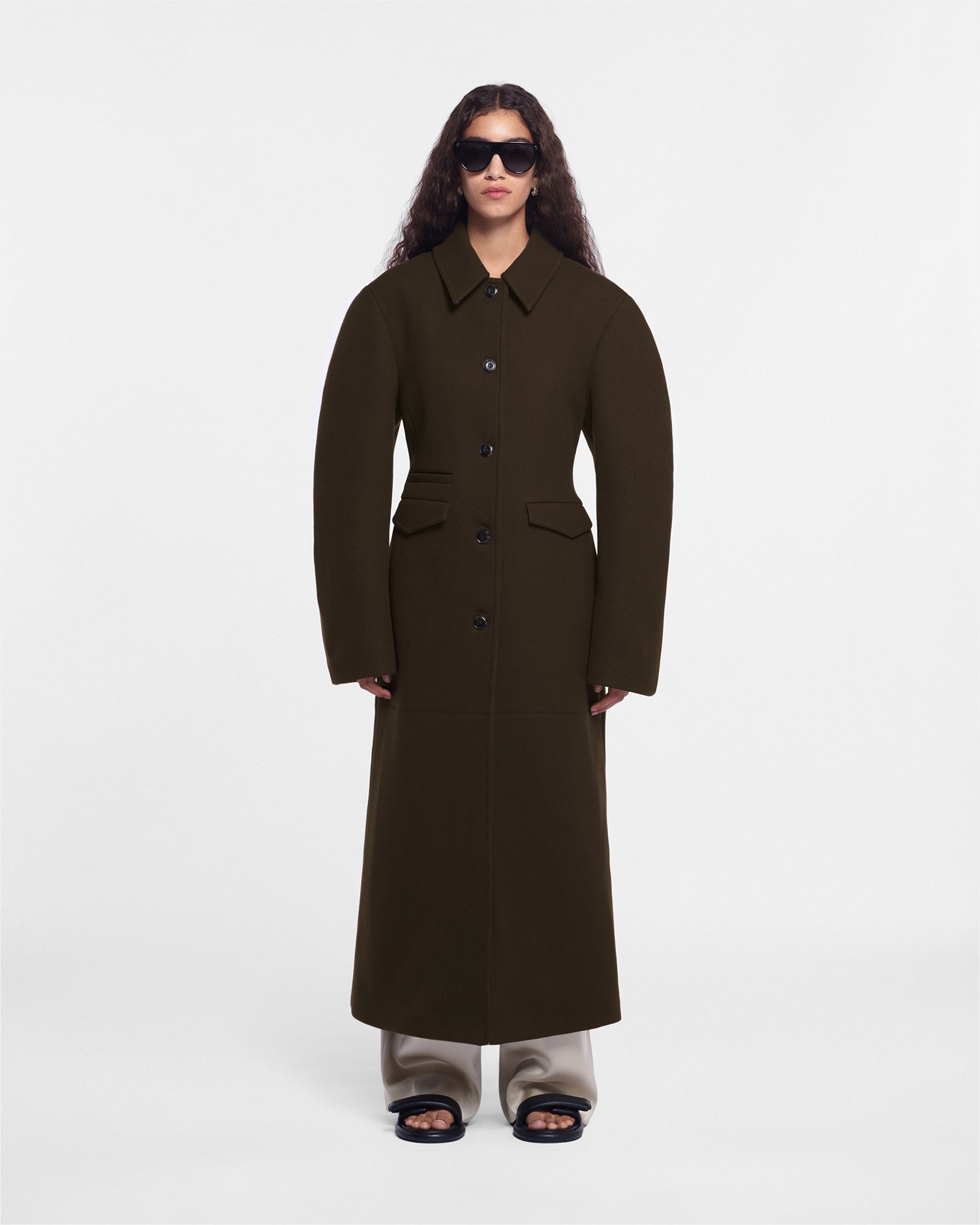 Felted Wool Coat - 2