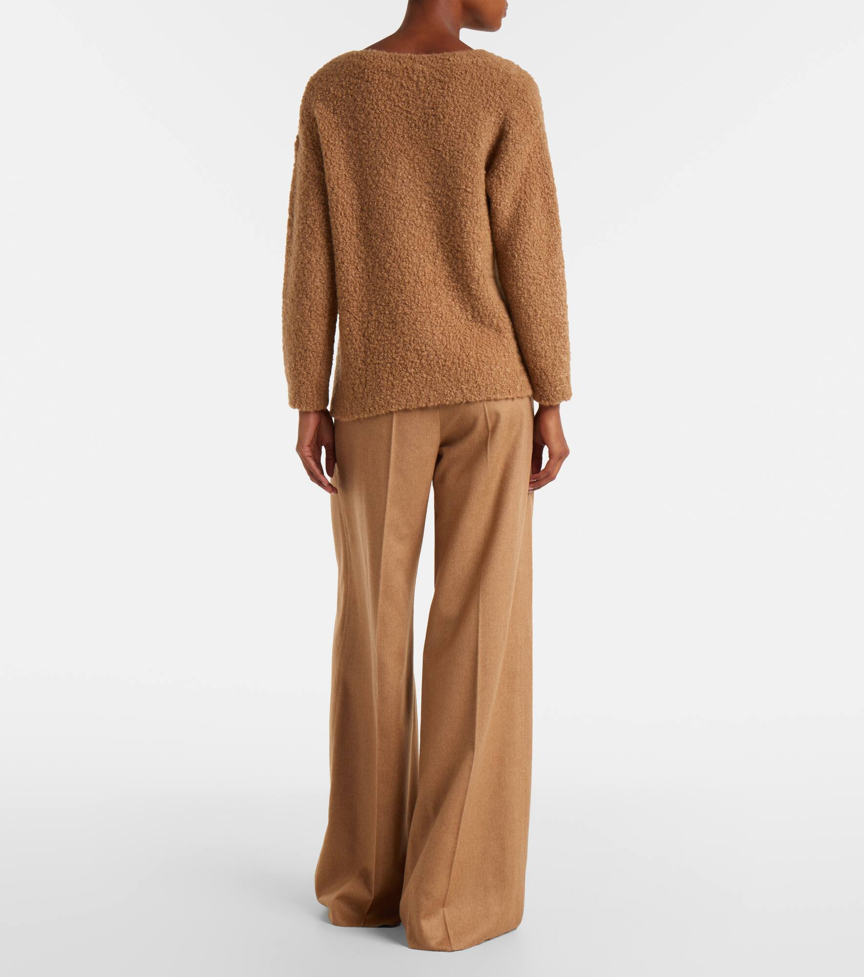 Pantera camel hair and silk sweater - 3