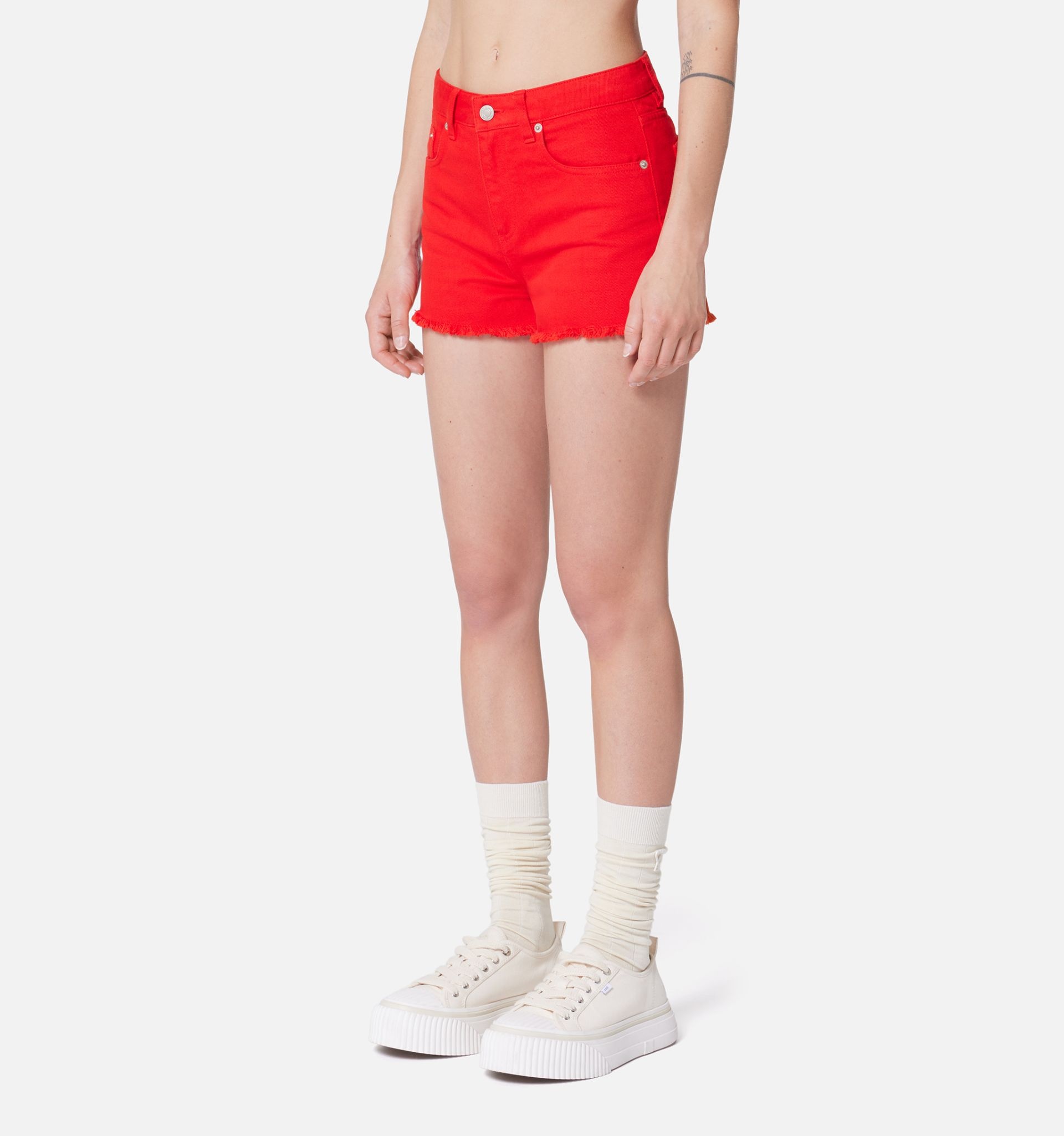 Five Pockets Mini Shorts - 3
