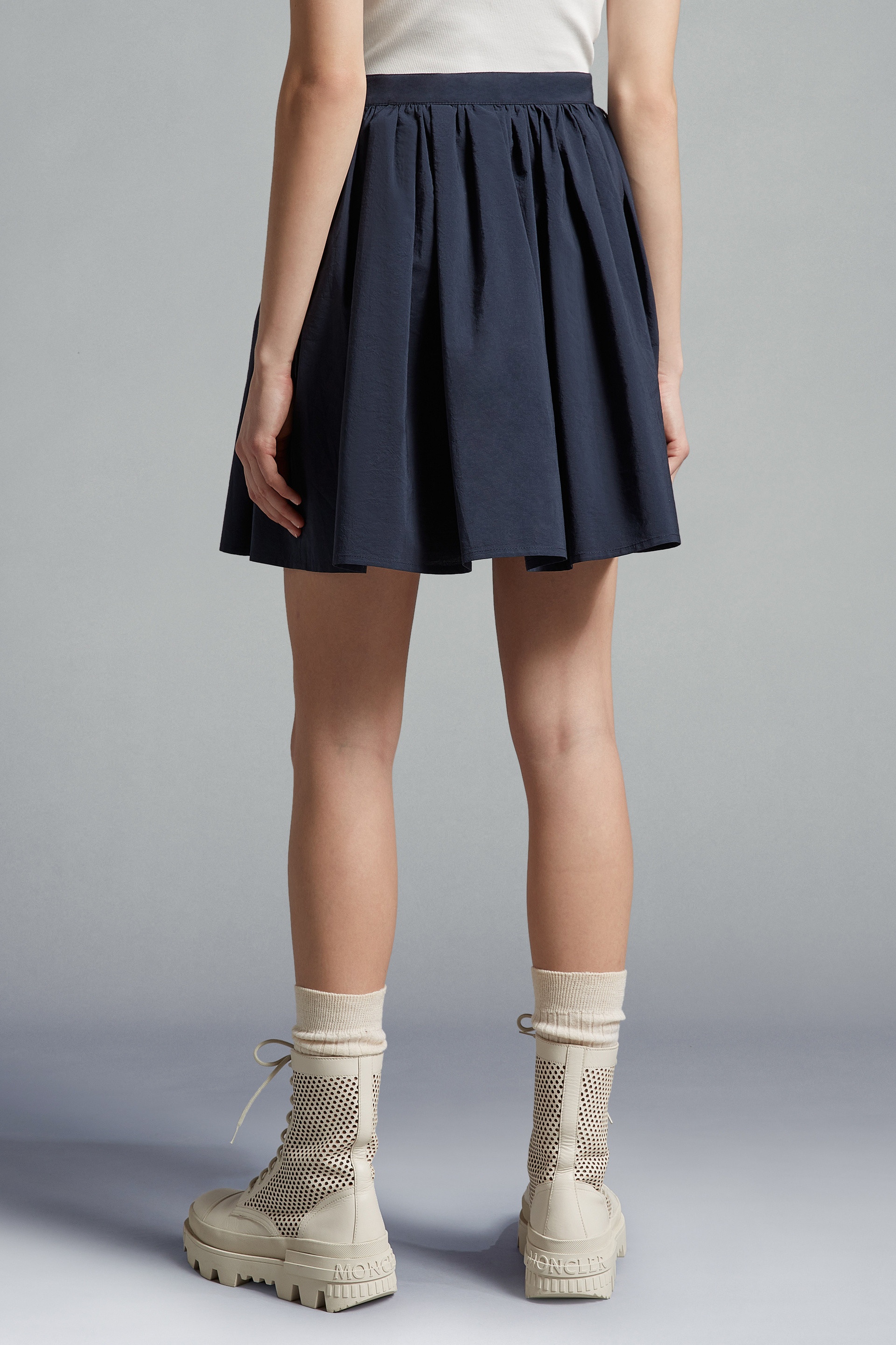 Cotton Mini Skirt - 5