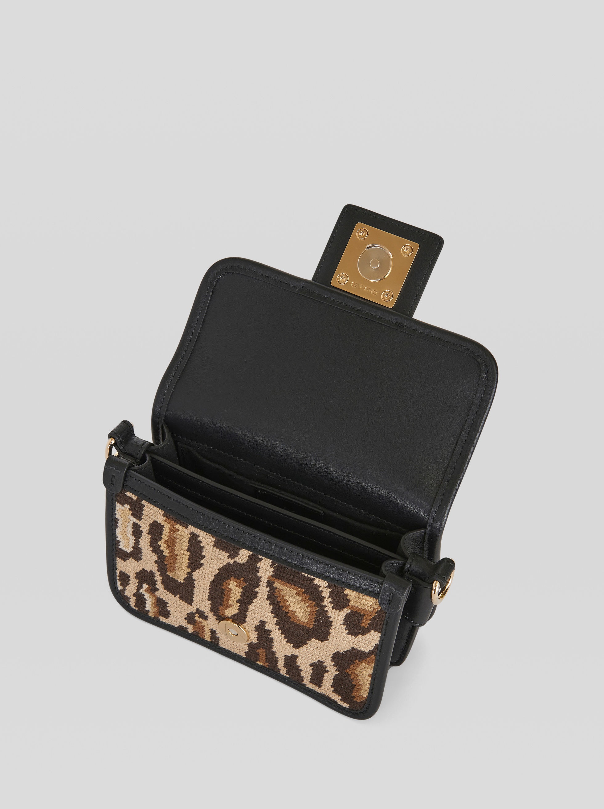 SMALL CROWN ME ANIMALIER HANDBAG - 4