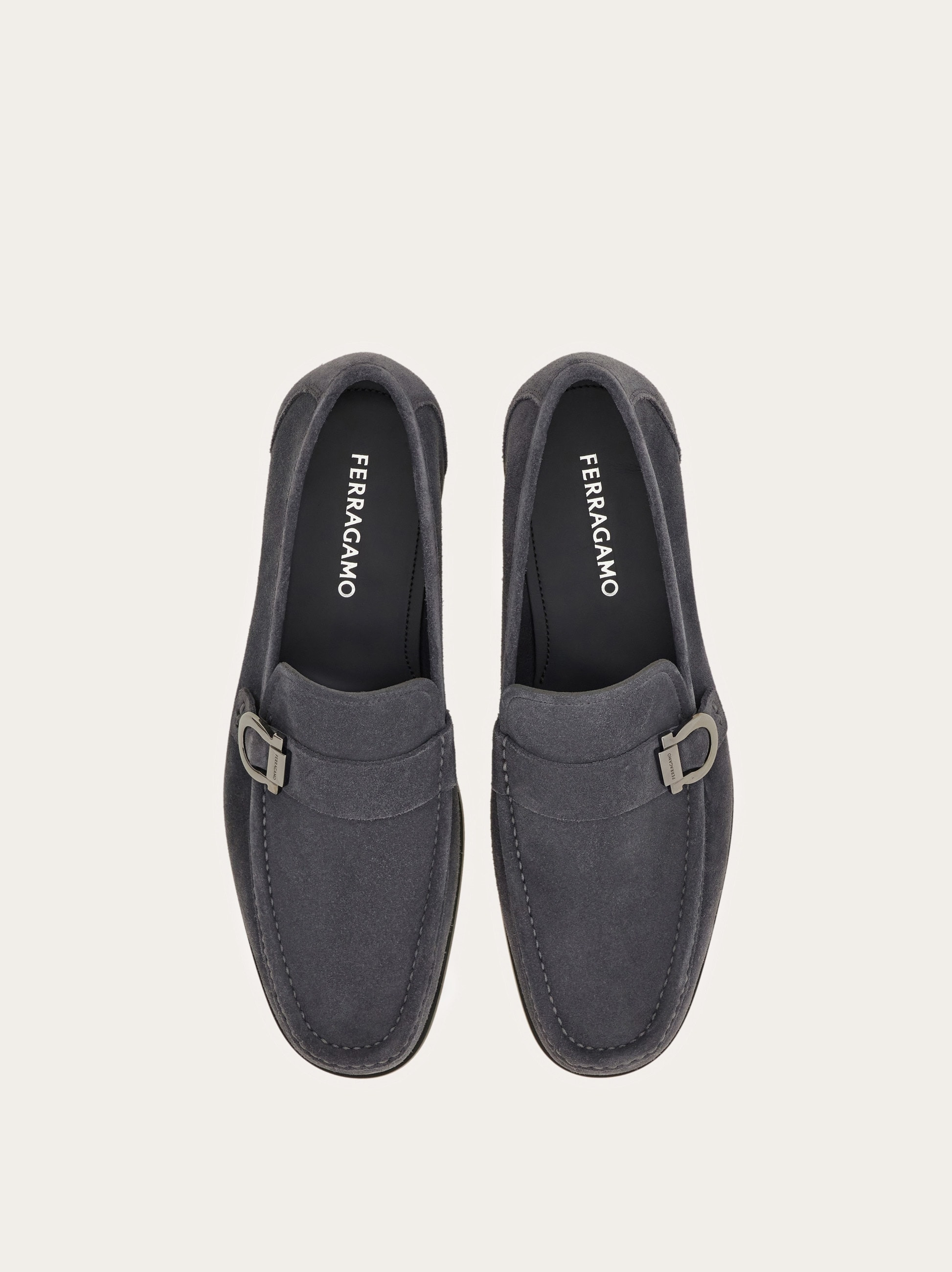 Loafer with Gancini ornament - 3