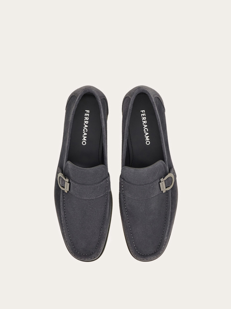 FERRAGAMO Loafer with Gancini ornament outlook